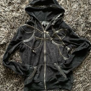 Miss me zip up jacket size M